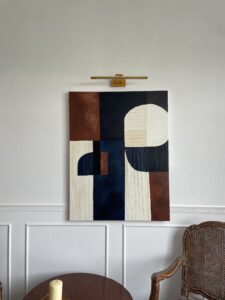 Geometric Harmony Abstract Painting