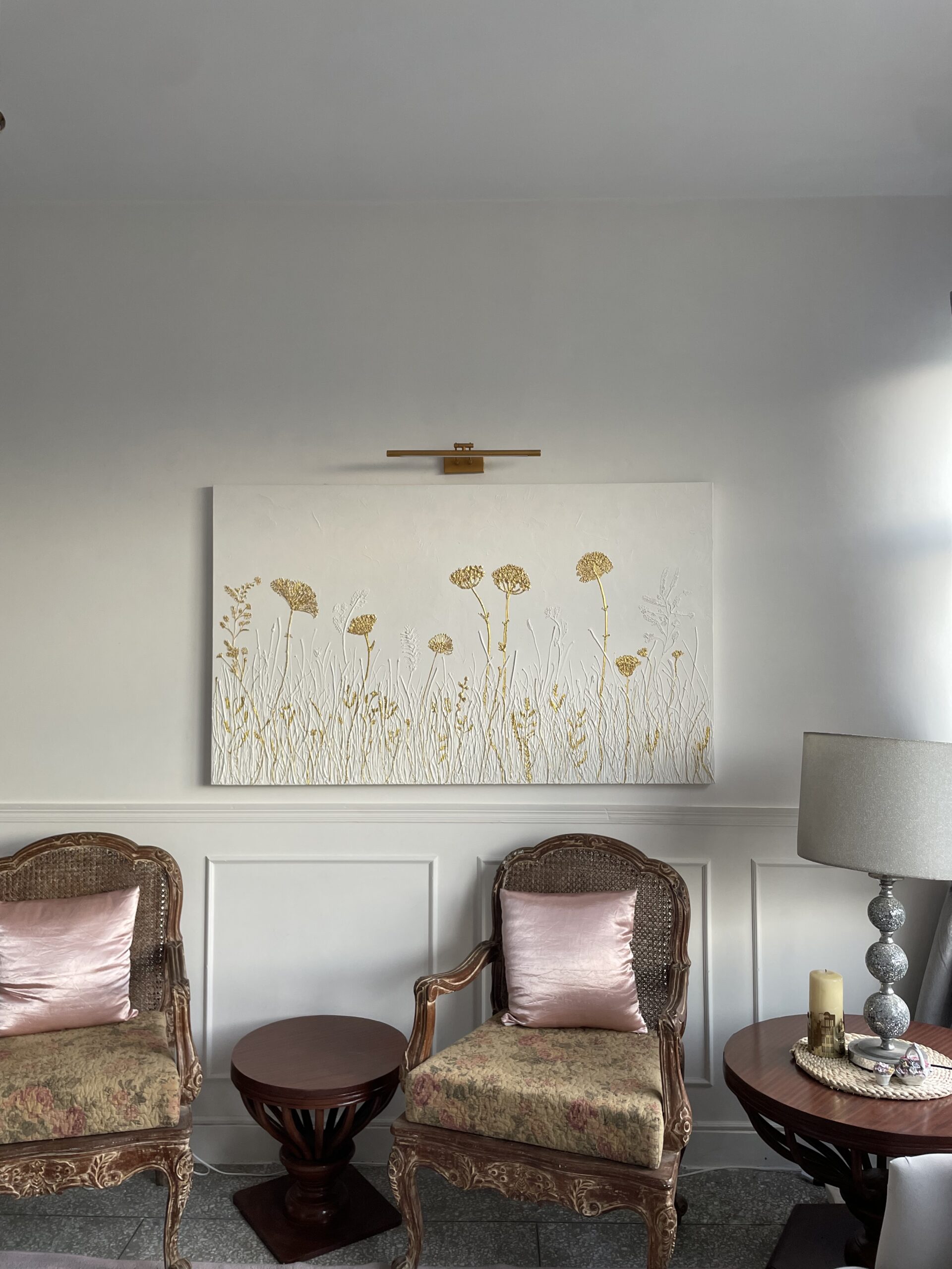 Golden Floral Meadow